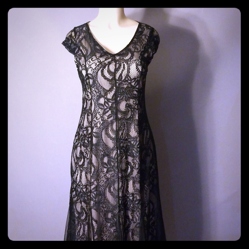 Black Lace Dress